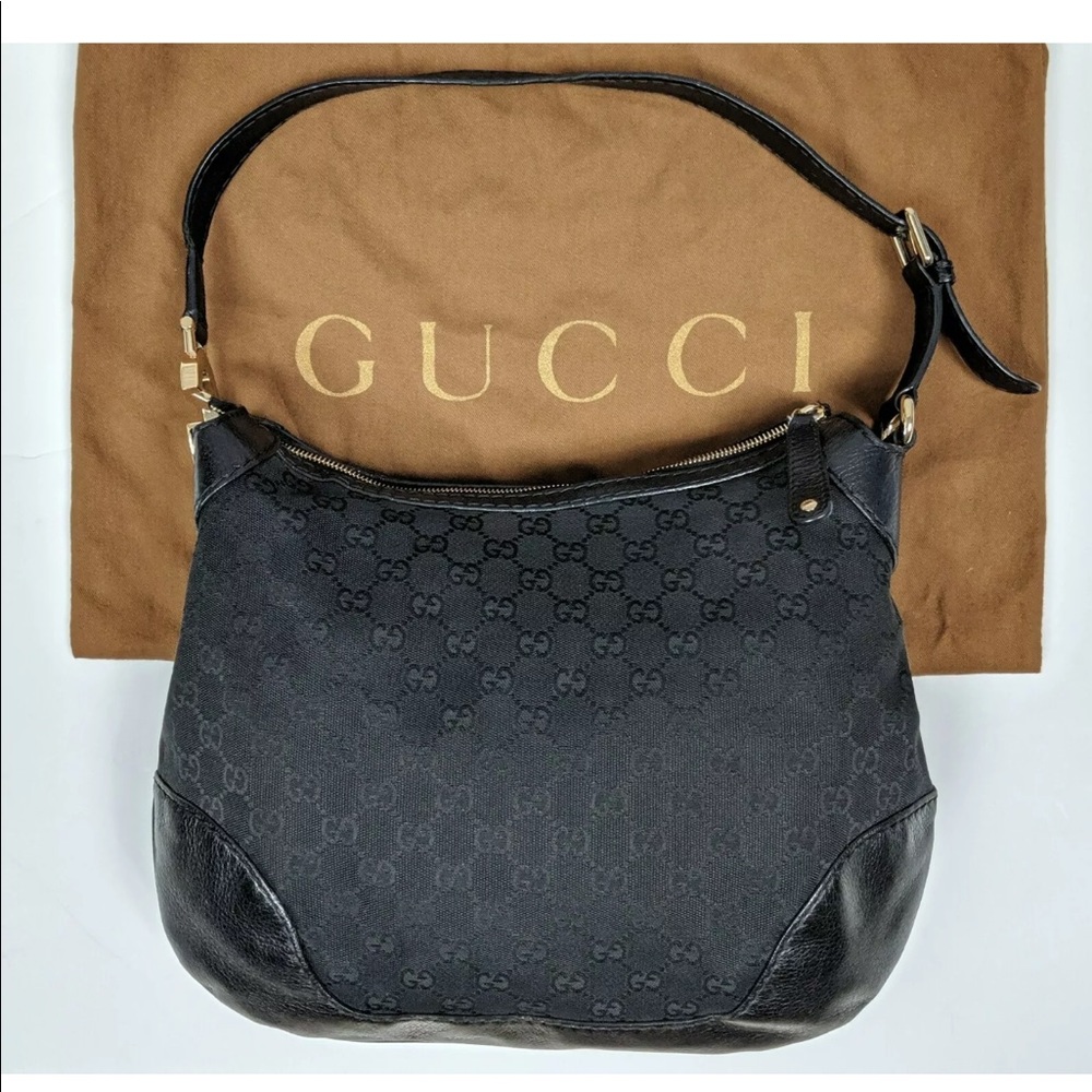 Gucci Medium Charlotte Original GG Monogram Hobo